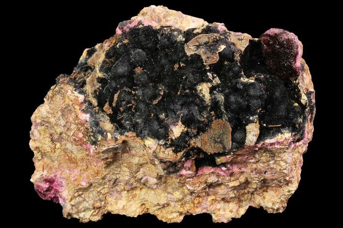 Goethite after Fibrous Roselite Crystals - Morocco #99400